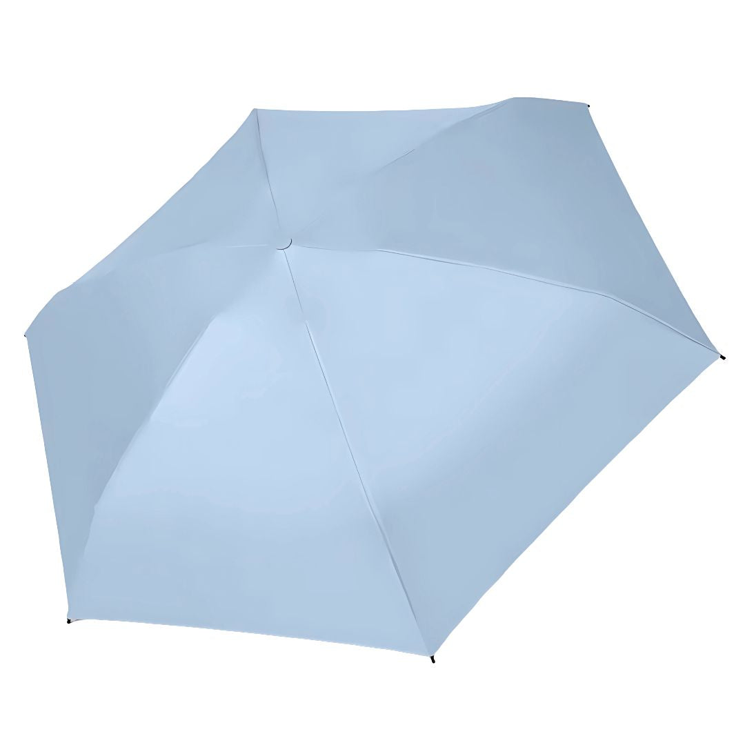 Mini Parapluie Pliant – Portable, Imperméable et Anti-UV Bleu Ciel - Acheter Parapluie