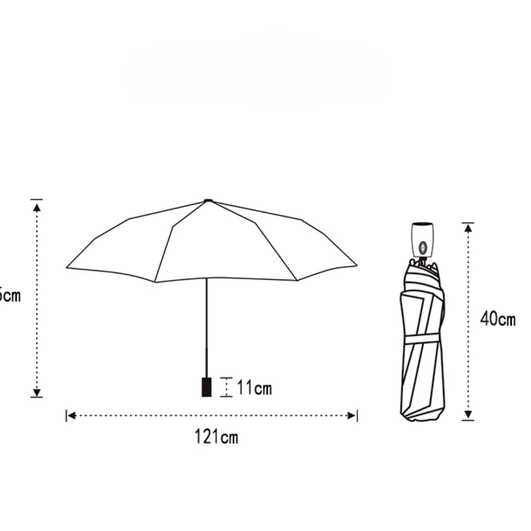 Parapluie Élégant Ultra-Léger Vert - Acheter Parapluie