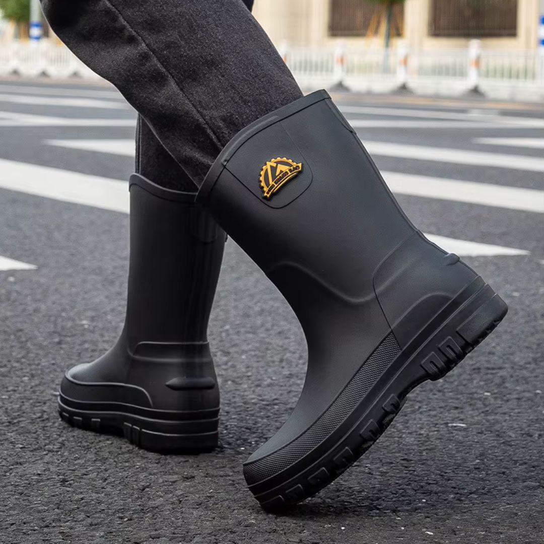 Bottes de Pluie Homme Premium Rouge - Acheter Parapluie