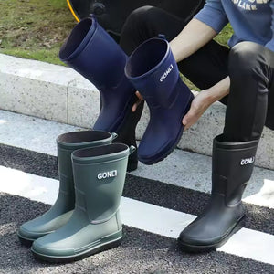 Bottes de Pluie Imperméables Bleu - Acheter Parapluie