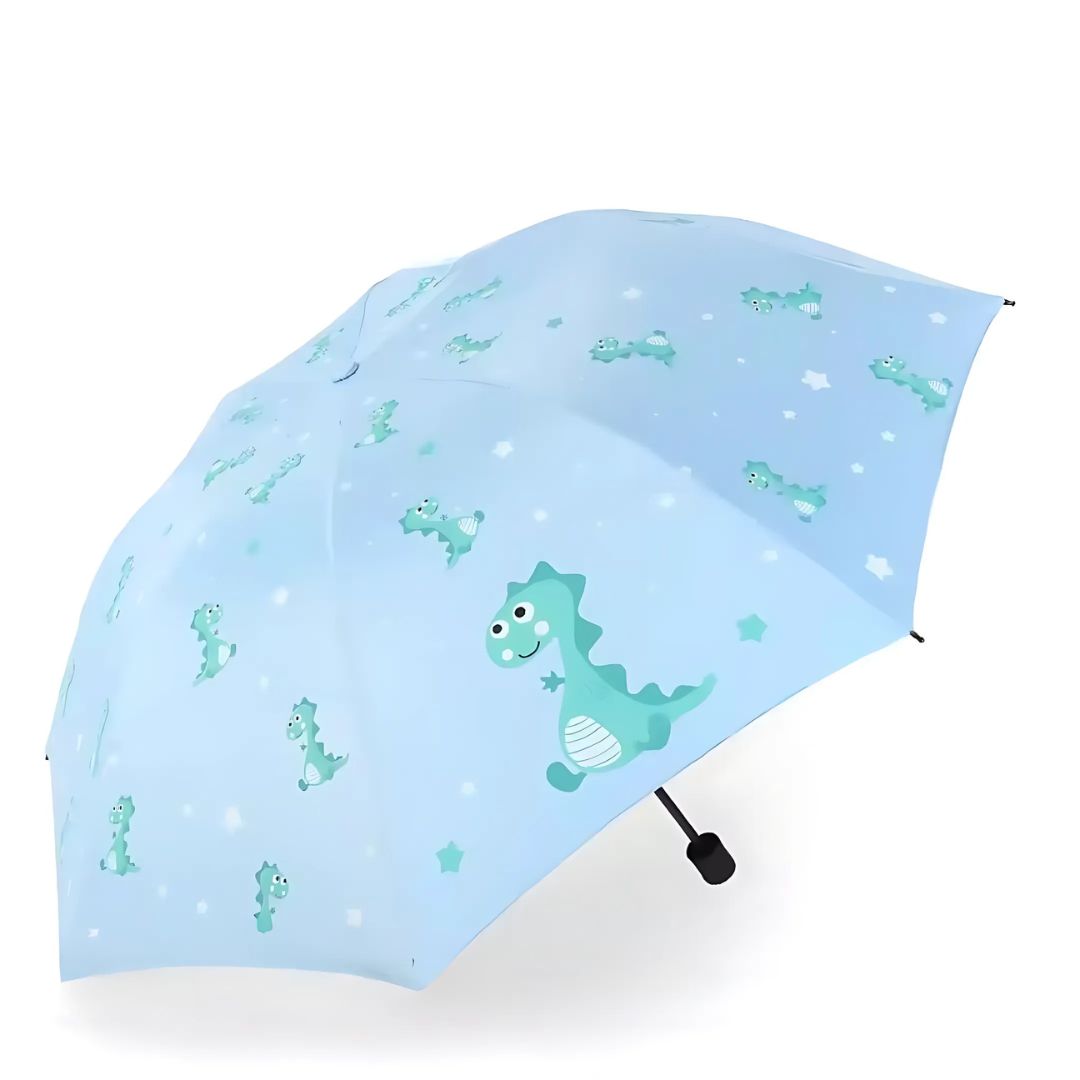 Parapluie Enfant Dinosaure Bleu Ciel - Acheter Parapluie