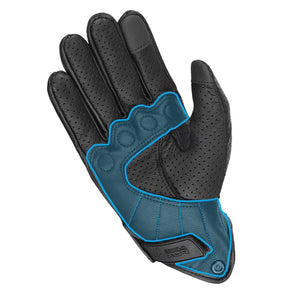 Gants Moto Homme En Cuir Vintage Trou Noir - Acheter Parapluie