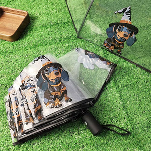 Parapluie Transparent Motif Chien - Acheter Parapluie