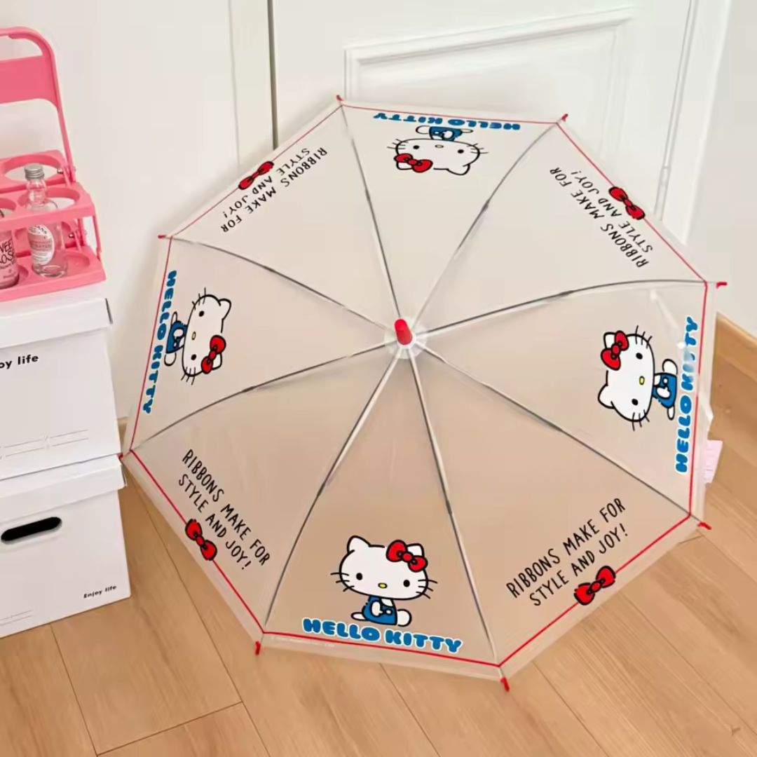 Parapluie Cloche Hello Kitty Blanc - Acheter Parapluie