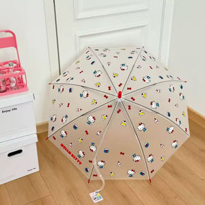 Parapluie Cloche Hello Kitty Blanc - Acheter Parapluie