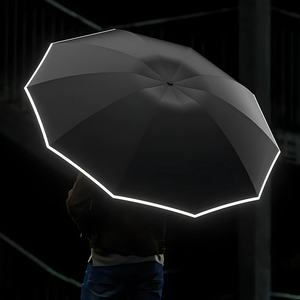 Parapluie Réfléchissant Premium Noir - Acheter Parapluie