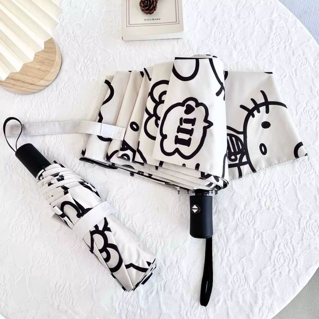 Parapluie Hello Kitty Blanc - Acheter Parapluie