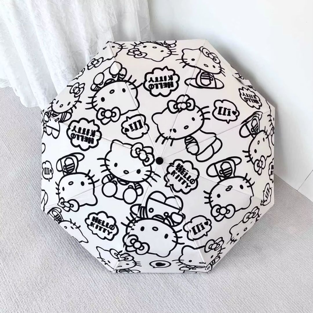 Parapluie Hello Kitty Blanc - Acheter Parapluie