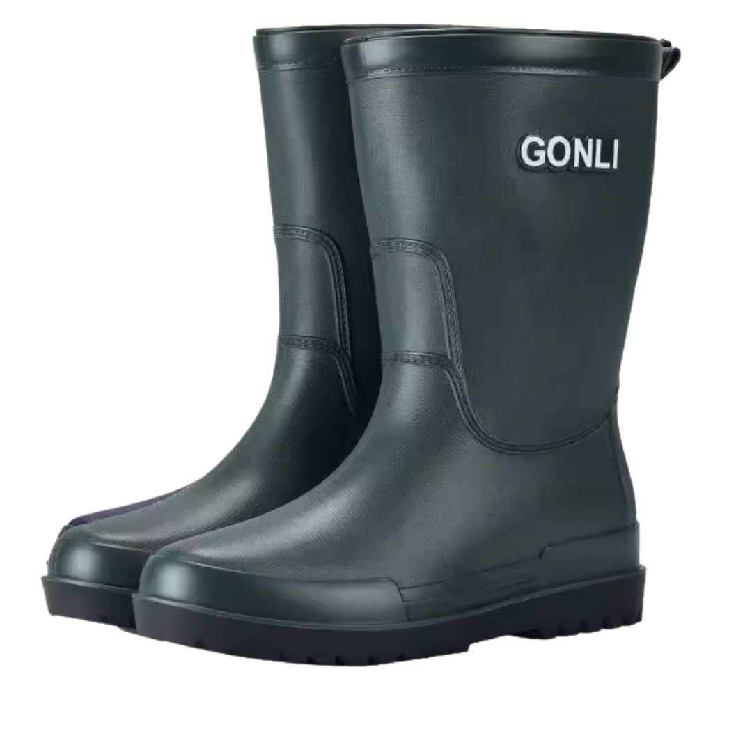 Bottes de Pluie Imperméables Noir - Acheter Parapluie