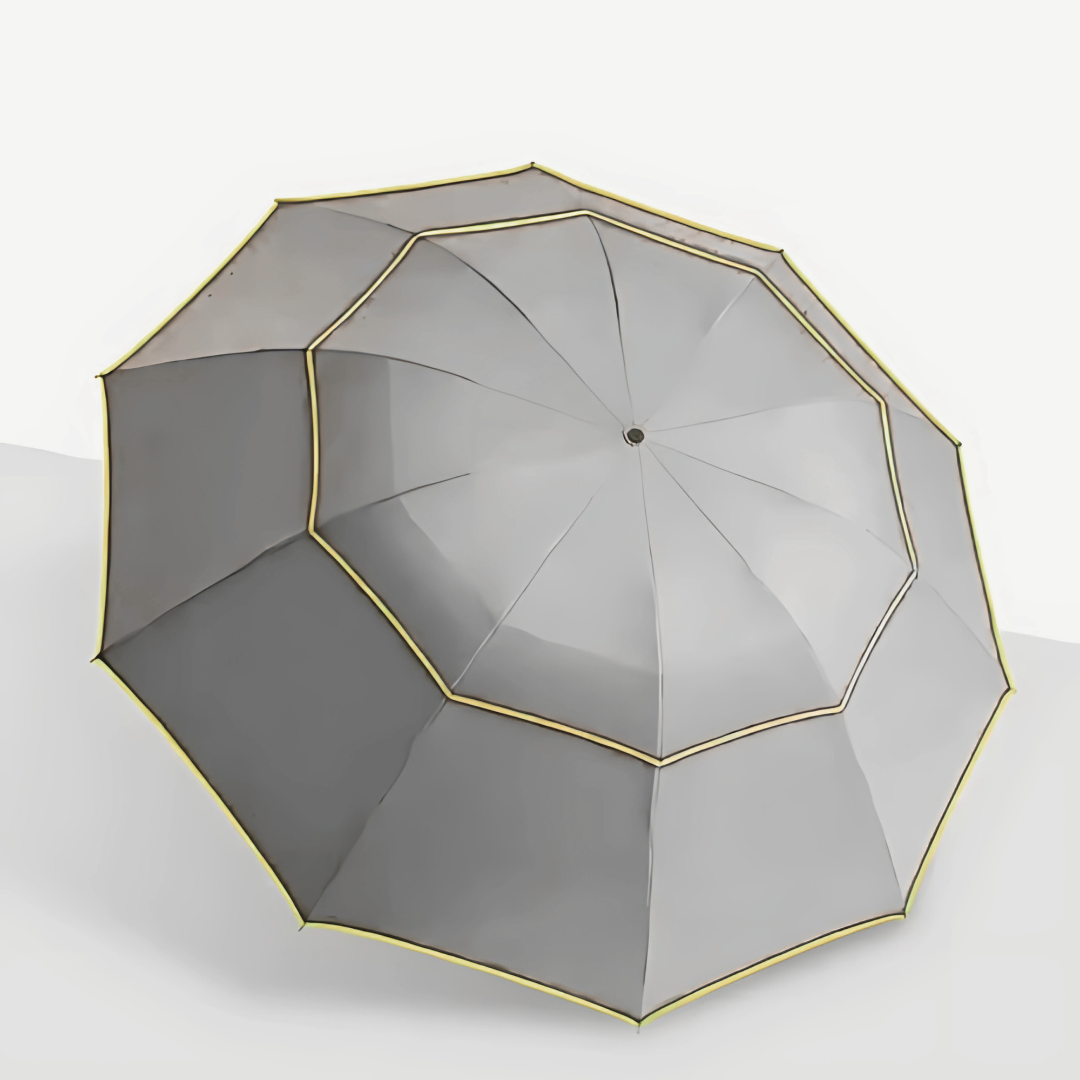 Parapluie Automatique Double Couche Gris - Acheter Parapluie