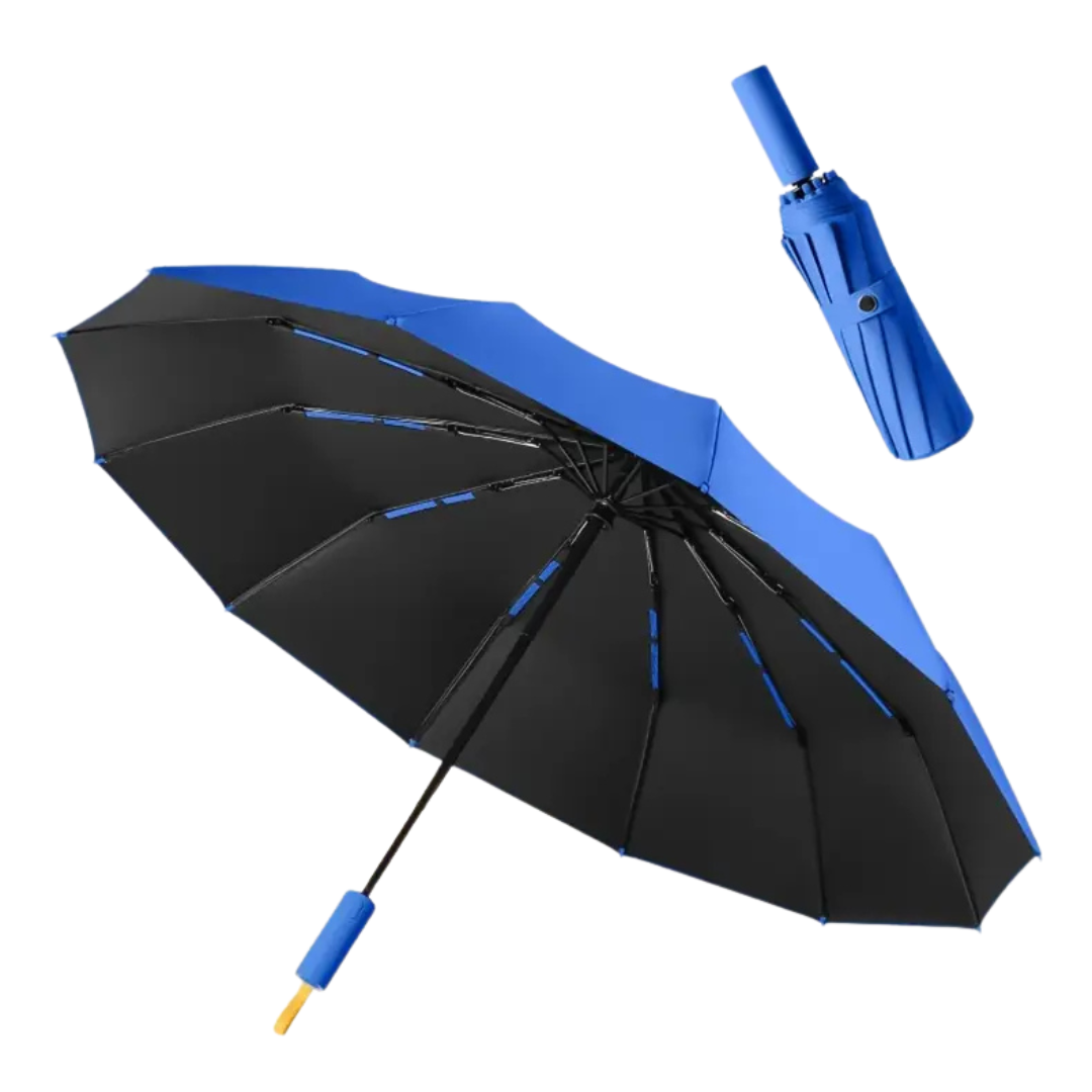 Parapluie Automatique Résistant Bleu - Acheter Parapluie