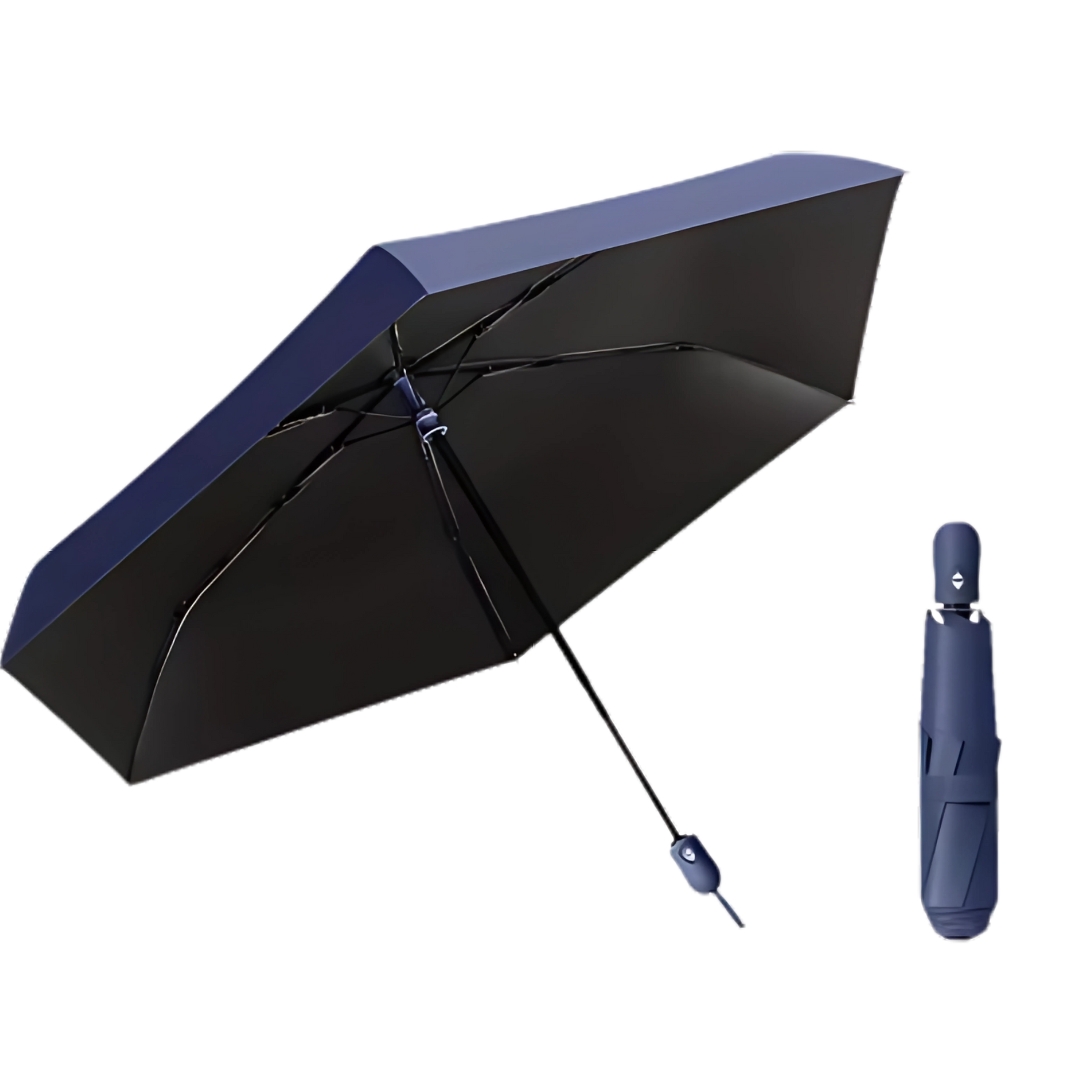 Parapluie Automatique Ultra-Léger Bleu Marine - Acheter Parapluie
