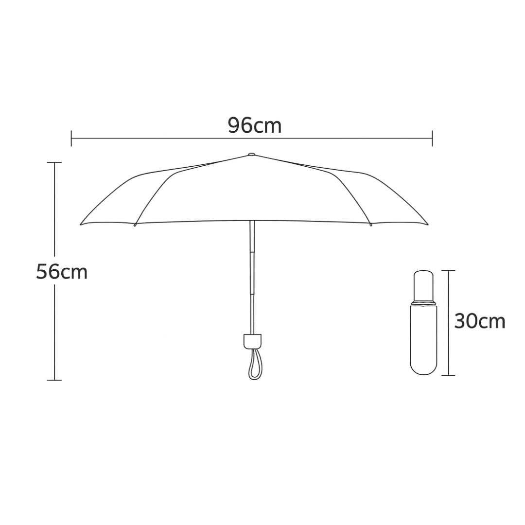 Parapluie à Motifs Anglais London Premium Gris - Acheter Parapluie