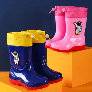 Bottes de Pluie Astronaute Rose - Acheter Parapluie