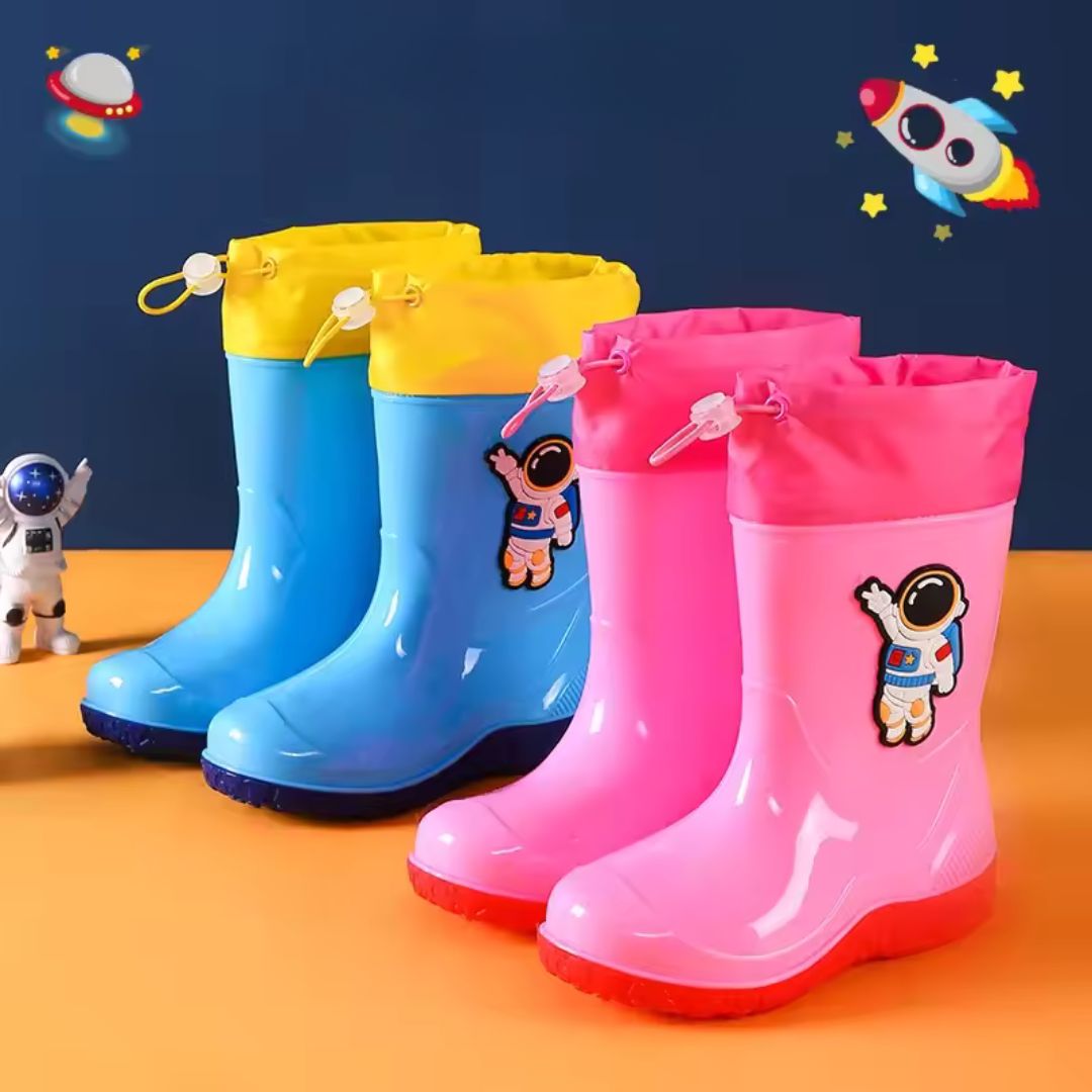 Bottes de Pluie Astronaute Rose - Acheter Parapluie