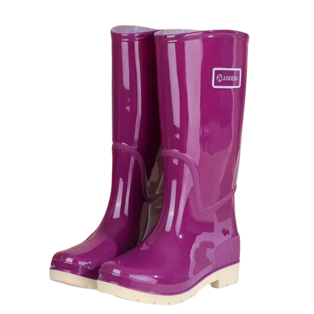 Bottes de Pluie Femme Antidérapantes Premium Violet - Acheter Parapluie