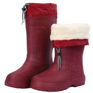 Bottes de Pluie Femme Imperméables Rouge - Acheter Parapluie