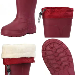 Bottes de Pluie Femme Imperméables Bleu - Acheter Parapluie