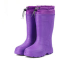 Bottes de Pluie Femme Imperméables Violet - Acheter Parapluie