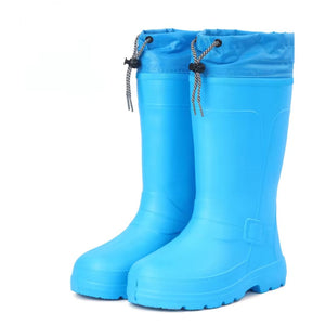 Bottes de Pluie Femme Imperméables Bleu - Acheter Parapluie