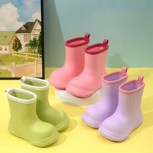 Bottes de Pluie Fillette Vert - Acheter Parapluie