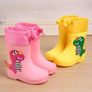 Bottes de Pluie Garcon Dinosaure Antidérapantes Rose - Acheter Parapluie