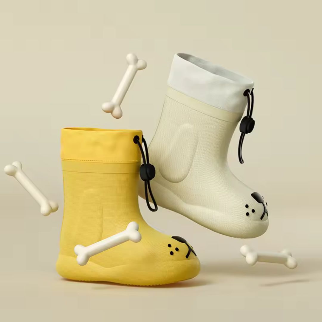 Bottes de Pluie Pour Enfants Blanc - Acheter Parapluie