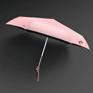 Mini Parapluie Automatique Pliant Premium Rose - Acheter Parapluie