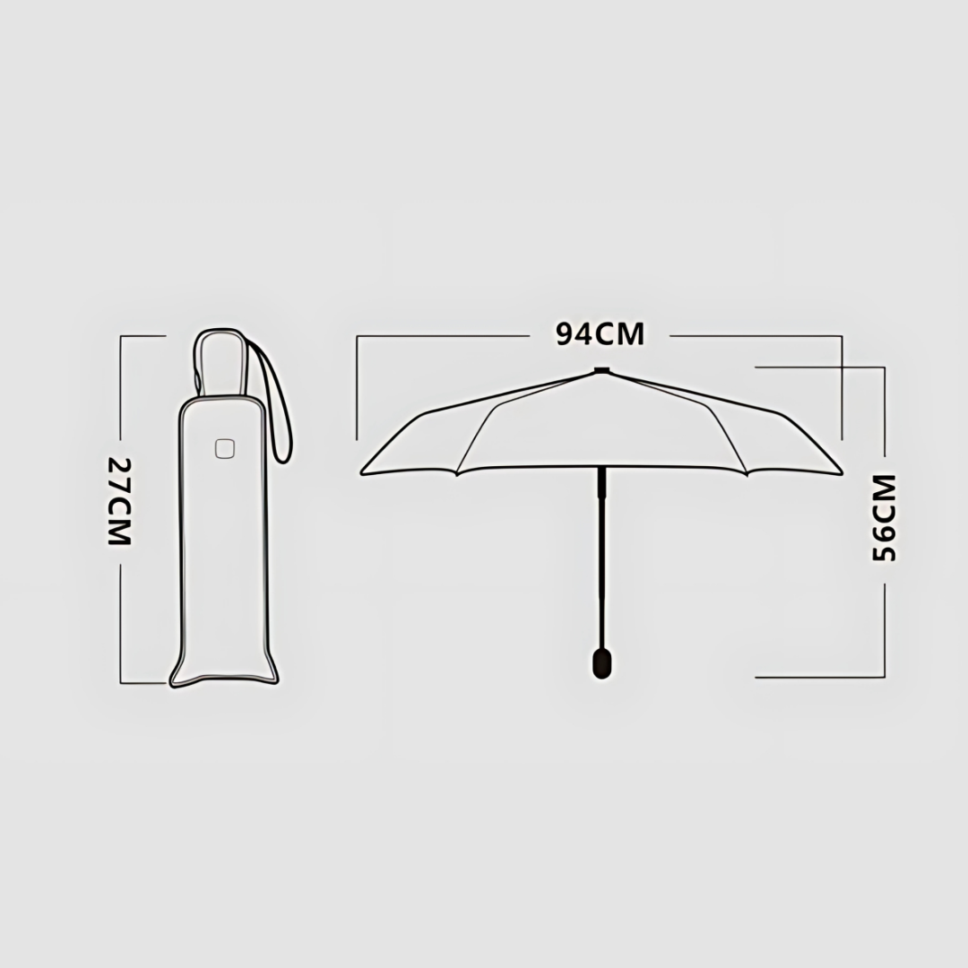Mini Parapluie Automatique Pliant Premium Rose - Acheter Parapluie