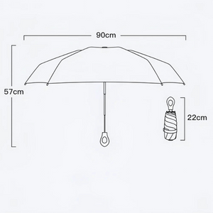 Mini Parapluie Capsule Compact Bleu Ciel - Acheter Parapluie