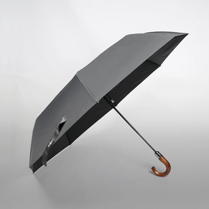 Parapluie Élégant Pliant Luxe Gris - Acheter Parapluie