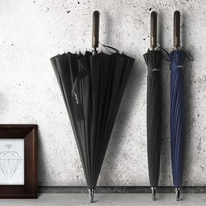 Parapluie Élégant Premium Noir - Acheter Parapluie