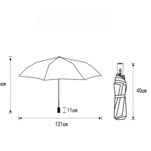 Parapluie Élégant Ultra-Léger Gris - Acheter Parapluie
