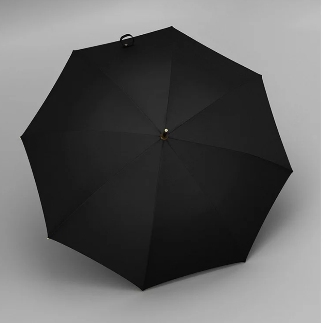Parapluie Élégant Vintage Noir Canne - Acheter Parapluie