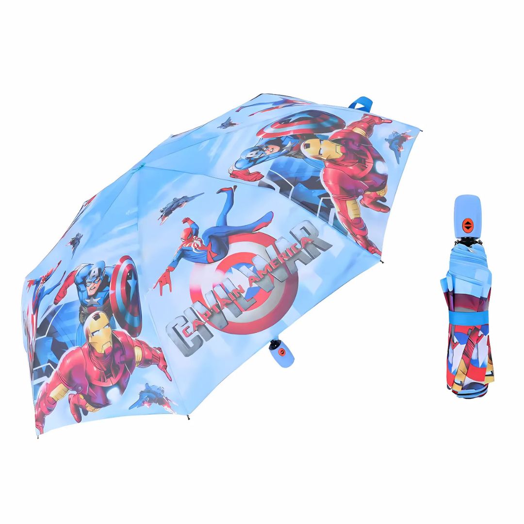 Parapluie Enfant Marvel Les Super-Héros Bleu - Acheter Parapluie