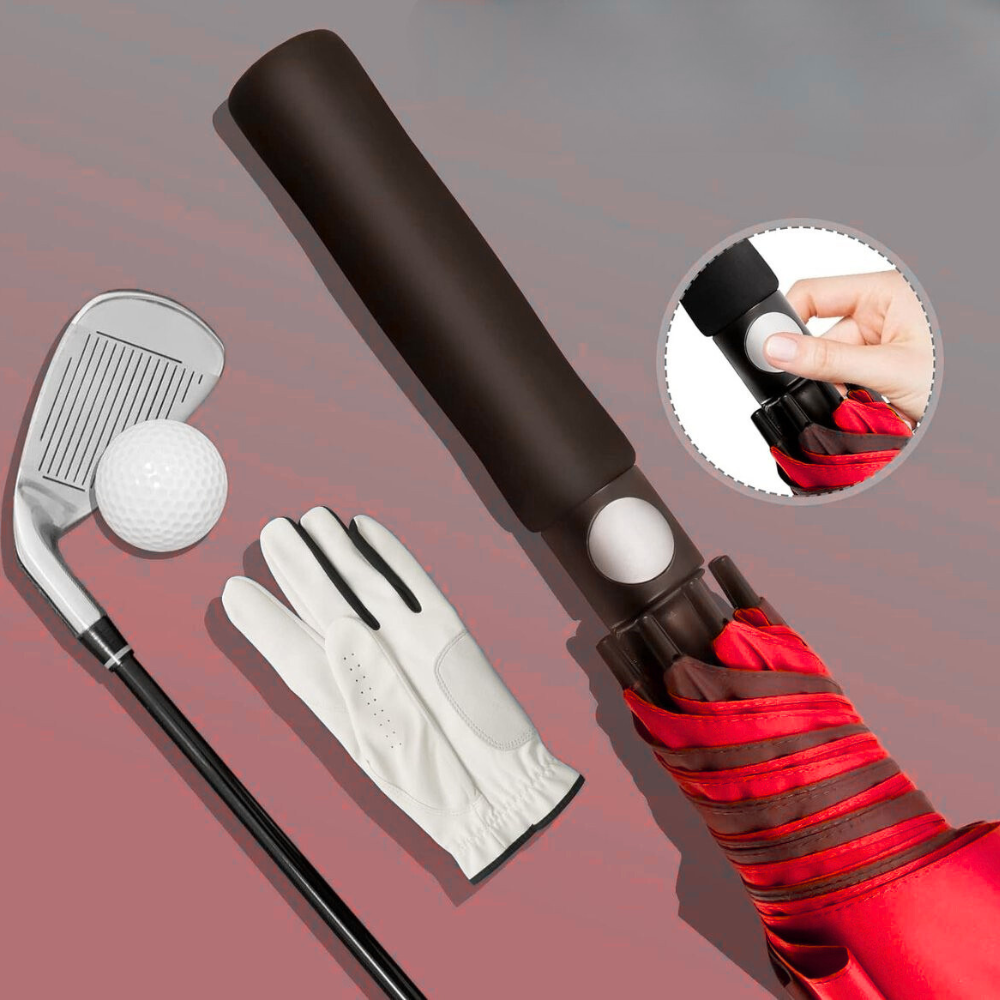 Parapluie Golf Extra Large Rouge - Acheter Parapluie
