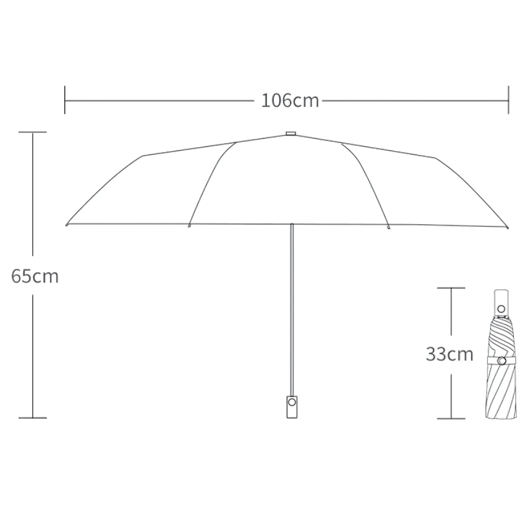 Parapluie Réfléchissant Double-Résistance Vert Clair - Acheter Parapluie