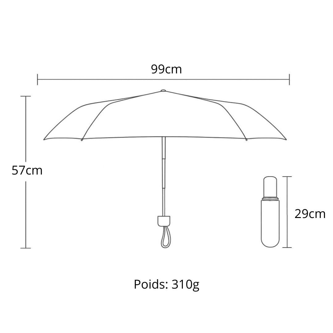 Parapluie Resistant Motif Chat Vert - Acheter Parapluie