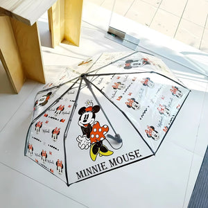 Parapluie Transparent Mickey - Acheter Parapluie