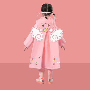 Ponchon Enfant Imperméable Licorne Rose - Acheter Parapluie